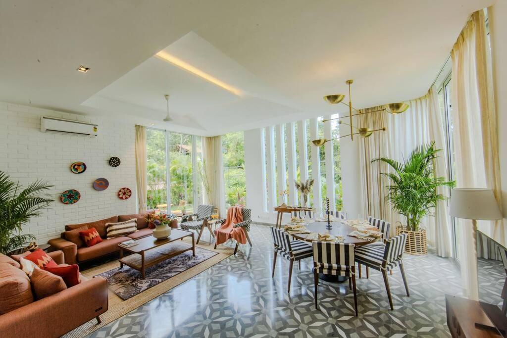 Presidential Luxury Villa Anjuna With Pvt Pool & Bathtub, Most Prime Location Exteriér fotografie
